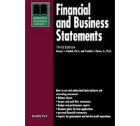 Financial and Business Statements (Barron's Business Library Series)