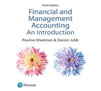 Financial and Management Accounting with MyLab Accounting and Pearson eText (Print Package)