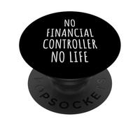 Financial Controller Lover Men Women Kids PopSockets Adhesive PopGrip