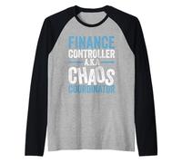 Financial Controlling Finance Team Finance Controller Raglan Baseball Tee