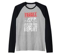 Financial Controlling Finance Team Finance Controller Raglan Baseball Tee
