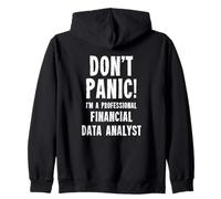 Financial Data Analyst Zip Hoodie