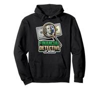 Financial Detective At Work Accountant Humor Pullover Hoodie