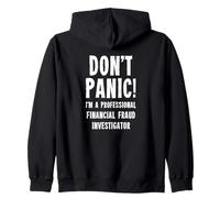 Financial Fraud Investigator Zip Hoodie