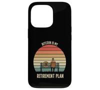Financial Freedom Crypto Future HODL Retirement Plan Bitcoin Case for iPhone 13 Pro