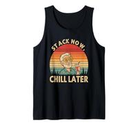 Financial Freedom Crypto Future HODL Retirement Plan Bitcoin Tank Top