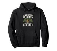 Financial Freedom New Rich Currency Tree Pullover Hoodie