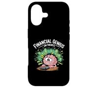 Financial Genius In Theory Funny Brain Case for iPhone 17