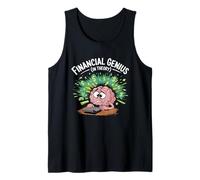 Financial Genius in Theory Funny Brain Tank Top