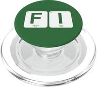 Financial Independence Periodic Table PopSockets PopGrip for MagSafe