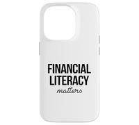 Financial Literacy Matters Case for iPhone 14 Pro