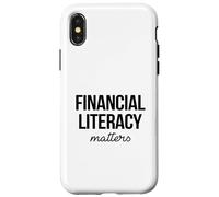 Financial Literacy Matters Case for iPhone X/XS