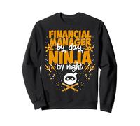 Financial Manager By Day Ninja By Night - Best Financial Man Sweatshirt