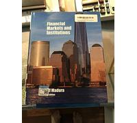 Financial Markets and Institutions