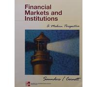 Financial Markets and Institutions (Mcgraw-Hill International Editions: Finance Series)