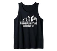 Financial Mistake in Progress Auto Mechanic Evolution Tank Top