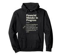 Financial Mistake In Progress Dictionary Meaning Pullover Hoodie