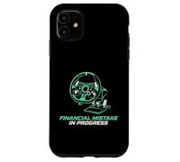 Financial Mistake In Progress Sim Racing Gamer Setup Simmer Case for iPhone 11