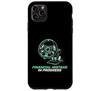 Financial Mistake In Progress Sim Racing Gamer Setup Simmer Case for iPhone 11 Pro Max