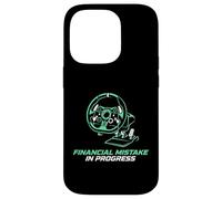 Financial Mistake In Progress Sim Racing Gamer Setup Simmer Case for iPhone 14 Pro