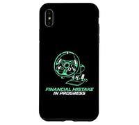 Financial Mistake In Progress Sim Racing Gamer Setup Simmer Case for iPhone XS Max