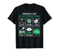 Financial Mistake in Progress Spare Time Golf T-Shirt