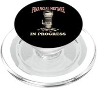 Financial Mistake Photographer Camera Lens Hobbyist Pro PopSockets PopGrip for MagSafe