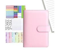 Financial Planner, 2026 PU Leather Weekly Notebook, Budget and Bill Planner and Organizer, Savings Challenge for Travel Office Home Cash Payment for Men &