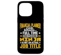 Financial Planner Job Title - Financial Designer Adviser Case for iPhone 14 Pro Max