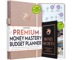 Financial Planner - Monthly Budget Planner & Monthly Bill Organizer | A 12-Month Journey to Financial Freedom | Bill Payment Tracker Organizer, Debt, Expense Tracker & Money Saving with Pockets