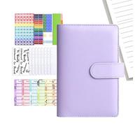 Financial Planner | PU Leather 2026 Weekly Daily Journal - Budget Organizer & Monthly Invoices | For Financial Challenge Savings Payment Planning Home & Office Travel