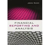 Financial Reporting and Analysis
