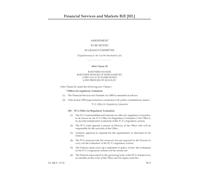 Financial Services and Markets Bill Amendment to be moved in Grand Committee [Supplementary to the Fourth Marshalled List] (House of Lords) HLB 5 IV b