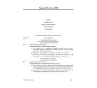 Financial Services Bill Third Marshalled List of amendments to be moved on report (House of Lords) HLB 162 R III