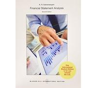 Financial Statement Analysis by K. R. Subramanyam (2015-02-01)
