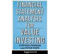 Financial Statement Analysis for Value Investing