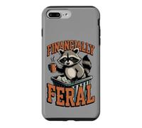 Financially Feral Raccoon Coffee and Cash Retro Case for iPhone 7 Plus/8 Plus