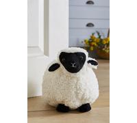 Finbar Sheep Animal Print 100% Cotton Shaped Doorstop Ulster Weavers Natural One Size