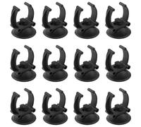 FINBe Aquarium Suction Cup Heater Suction Cup with Clamp for 25mm Inner Diameter Aquarium Heater Pipe Hose Plant Fish Tank 12PCS