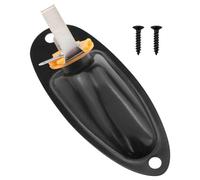 FINBe Guitar input jack Guitar jack plate Guitar Boat jack 1/4 inch with screws for Fender Stratocaster Strat St mono electric guitar for electric guitar replacement parts 1pcs