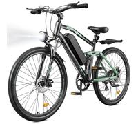Finbike M50 Electric Bike Adults, 27.5"×2.3" Electric Mountain Bike with 13Ah Battery, 4-Link Suspensions, 130 Lux Headlight, 70KM Max Range, 7-Speed Derailleur, LCD Display with USB Port