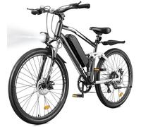 Finbike M50 Electric Bike Adults, 27.5"×2.3" Electric Mountain Bike with 13Ah Battery, 4-Link Suspensions, 130 Lux Headlight, 70KM Max Range, 7-Speed Derailleur, LCD Display with USB Port
