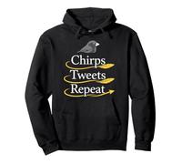 Finch Flock Founder Small Bird Lover Backyard Birding Pride Pullover Hoodie