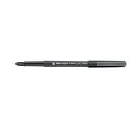 Finchley 5 Star Office Fibre Tip Pen Medium 0.7mm Tip 0.4mm Line Black [Pack 12]+Free Refell Pen