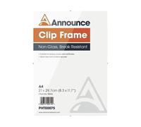 FINCHLEY Announce Metal Clip Frame A4 PHT00075 + free refill pen (2)