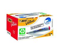 Finchley Bic Velleda 1701 Drywipe Marker Bullet Tip Red (Pack of 12) 1199170103 Pen Free