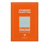FINCHLEY Clairefontaine Chartwell 1/5/10mm Graph Pad A4 50 Leaf J14B + FREE PEN