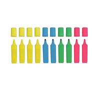Finchley Hi-Glo Highlighter Chisel Tip Assorted (Pack of 10) 8440PK10 Pen Free (1)