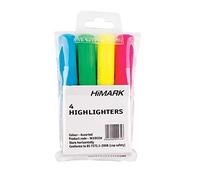 Finchley Hi-Glo Highlighters Assorted (Pack of 4) 7910WT4 Pen Free