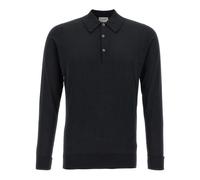 Finchley Polo Shirt- male- John Smedley- Polo Shirts- Black- S- Tops S